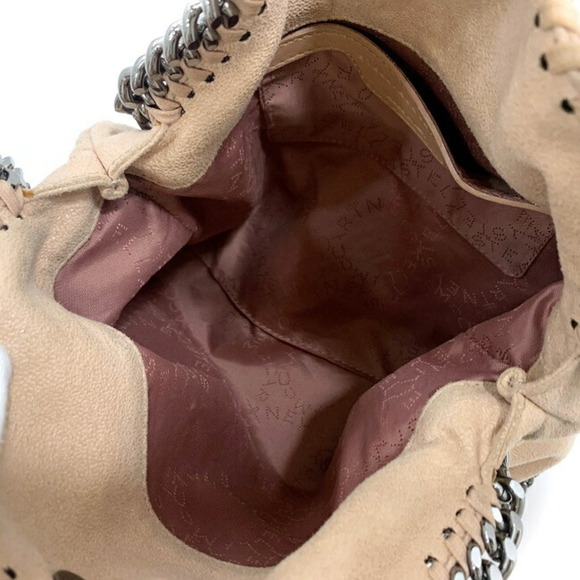 STELLA MCCARTNEY Chain 2way Pink Beige 371223 W9132 Handbag Faux Leather  Ladies - Picture 6 of 10